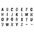 Papírenské zboží - Bélyegek Aladine Stampo Bambino Alphabet, 28 db