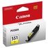 Papírenské zboží - Canon eredeti tinta CLI551Y, sárga, 7 ml, 6511B001, Canon PIXMA iP7250, MG5450, MG6350,