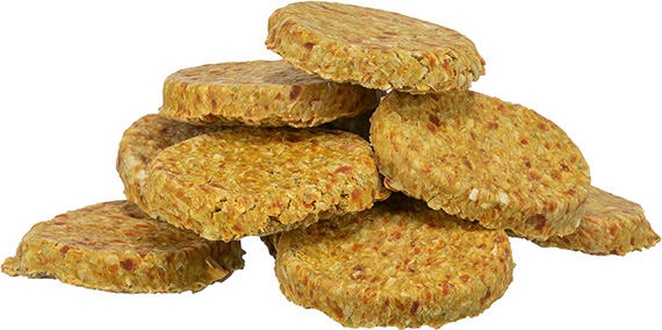 Papírenské zboží - Cracker, sušenky pro hlodavce s mrkví, 4 cm / 150 g