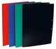 Papírenské zboží - Lemezek gumiszalaggal, piros, PP, 15 mm, A4, VICTORIA