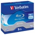 Papírenské zboží - Verbatim BD-R, kétrétegű 50 GB, ékszerdoboz, 43748, 6x, 5 db, adatarchiváláshoz
