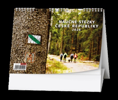 Papírenské zboží - Stolní kalendář - Naučné stezky ČR