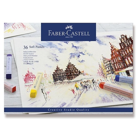 Papírenské zboží - Pastelové křídy Faber-Castell 36 barev
