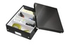 Papírenské zboží - Leitz Click & Store közepes szervezési doboz, fekete