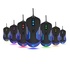 Papírenské zboží - E-Blue Mouse Auroza Gaming V2, 5000 DPI, optikai, 6 tl., 1 kerék, vezetékes USB, fekete, játék
