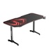 Papírenské zboží - ULTRADESK Játékasztal FRAG XXL RED, 160 x 75 cm, 75 cm, ital- és fejhallgató tartó, B állvány