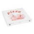Papírenské zboží - Pizzadoboz hullámkarton 34,5 x 34,5 x 3 cm [100 db]