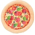 Papírenské zboží - PIZZA, plüss pizza, kb 26 cm
