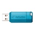 Papírenské zboží - Verbatim USB flash meghajtó, USB 2.0, 32 GB, PinStripe, Store N Go, kék, 49057, USB A, magassággal