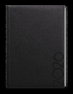 Papírenské zboží - Denní diář - David - Tora - A5 - černá