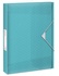 Papírenské zboží - Irattartó doboz Colour'Ice gumival, kék, 25 mm, PP, A4, ESSELTE