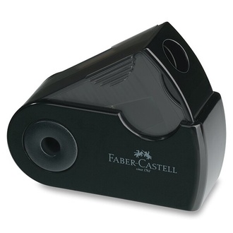 Papírenské zboží - Ořezávátko Faber-Castell Sleeve Mini Black 1 otvor