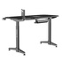 Papírenské zboží - ULTRADESK játékasztal LEVEL WHITE, 140x70cm, 72-124cm, elektromosan állítható magasságú, XX