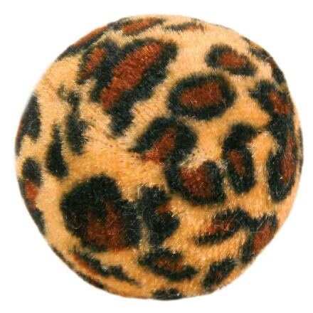 Papírenské zboží - Míčky leopardí motiv 4cm 4ks 