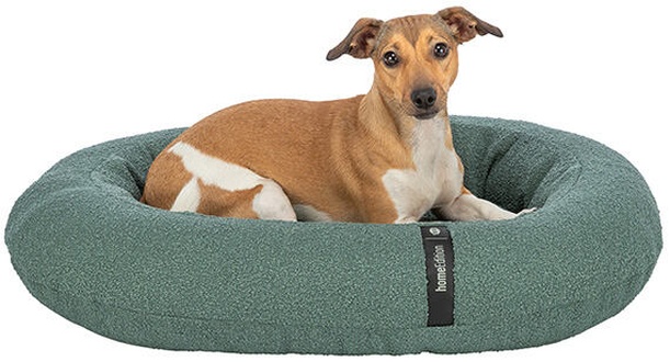 Papírenské zboží - CityStyle Vital Bed HOME Edition, ortopedické oválné lůžko s okrajem, tmavozelená115 x 90 