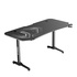 Papírenské zboží - ULTRADESK Játékasztal FRAG XXL FEKETE, 160 x 75 cm, 75 cm, ital és fejhallgató tartó, állvány