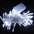 Papírenské zboží - LED világítás, lánc, 10m, 220-240 V (50-60Hz), 6W, hideg fehér, átlátszó kábel, 30
