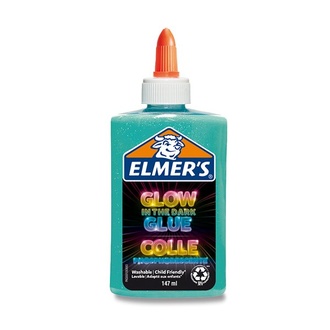 Papírenské zboží - Lepidlo ELMER´S Glow in Dark Glue 147 ml,modré