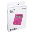 Papírenské zboží - Citizen számológép SDC810NRPKE, rózsaszín, asztali, tízjegyű, kettős tápegység