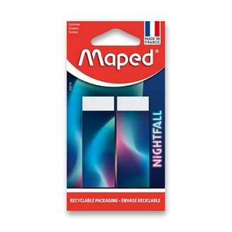 Papírenské zboží - Pryž Maped Nightfall 2 ks