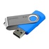 Papírenské zboží - Goodram USB flash meghajtó, USB 2.0, 8 GB, UTS2, kék, UTS2-0080B0R11, USB A, forgatható kupakkal