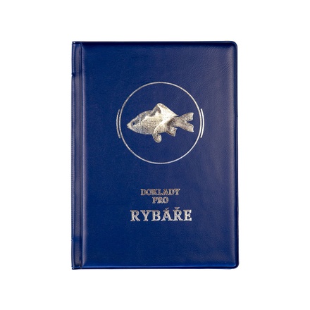 Papírenské zboží - Obal na doklady Rybář