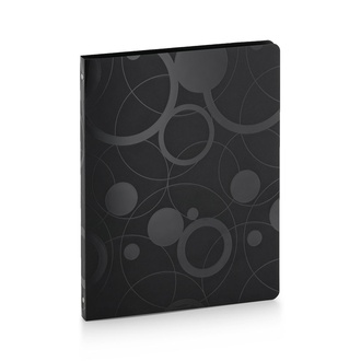 Papírenské zboží - Pořadač PP A4 4kr. Black and White černá