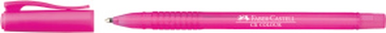 Papírenské zboží - Golyóstoll CX Color 1,0 mm, rózsaszín Faber Castell 247028