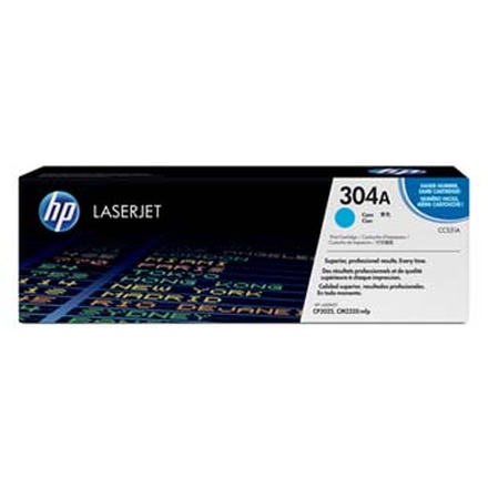 Papírenské zboží - HP originální toner CC531A, cyan, 2800str., HP 304A, HP Color LaserJet CP2025, CM2320, O