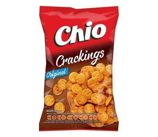 Papírenské zboží - Krekry, 100 g, CHIO "Crackings", solené