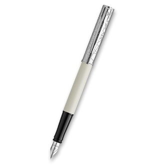 Papírenské zboží - Waterman Allure DeLuxe White plnicí pero, hrot F