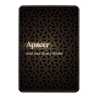 Papírenské zboží - Interní disk SSD 3D NAND Apacer 2.5", SATA III 6Gb/s, 120GB, AS340X, AP120GAS340XC-1, 550