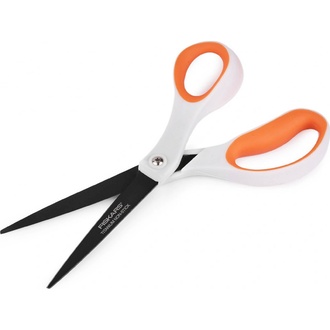 Papírenské zboží - Nůžky "Non-Stick", běžné použití, 20 cm, bílé, FISKARS