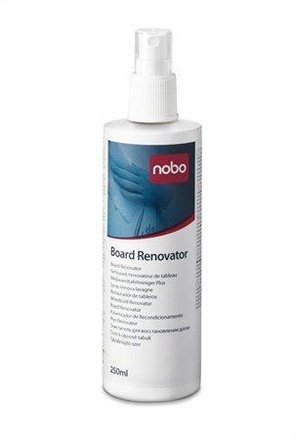 Papírenské zboží - Čistící sprej na bílou tabuli "Renovator", 250ml, NOBO