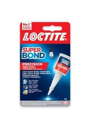 Papírenské zboží - Vteřinové lepidlo, 5g, HENKEL "Loctite Super Attak Precision"