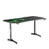 Papírenské zboží - ULTRADESK Játékasztal FRAG XXL GREEN, 160 x 75 cm, 75 cm, ital és fejhallgató tartó, állvány