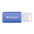 Papírenské zboží - Verbatim USB flash meghajtó, 2.0, 64 GB, DataBar, kék, 49455, adatarchiváláshoz
