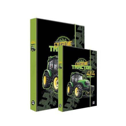 Papírenské zboží - Box A4+A5 traktor