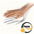 Papírenské zboží - Fellowes PlushTouch billentyűzetpárna, ergonomikus, habszivacs, fekete, 47,5x6,2 cm, 1,5