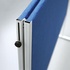 Papírenské zboží - Mérsékelt textiltábla kék 120x150cm - összecsukható