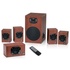 Papírenské zboží - Genius hangszórók SW-HF 5.1 4800 v2, 5.1, 125W, barna, távirányító, házimozi, 3
