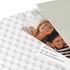 Papírenské zboží - Exkluzív jegyzetfüzet "Jolie", pasztellkék, vonalas, 135x203 mm, 174 lap, SIGEL