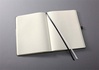 Papírenské zboží - Conceptum jegyzetfüzet, fekete, kemény táblák, A4, vonalas, 194 lap, SIGEL