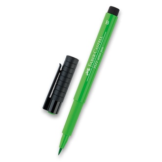 Papírenské zboží - Popisovač Faber-Castell Pitt Artist Pen Brush - zelené odstíny 112