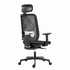 Papírenské zboží - Powerton Office ergonomikus szék Lucie, fekete