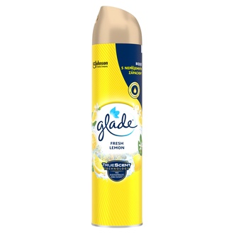 Papírenské zboží - Glade Fresh Lemon - Svěží citron osvěžovač vzduchu sprej 300 ml