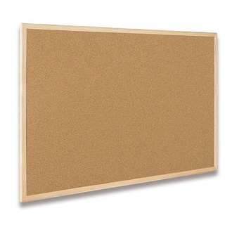 Papírenské zboží - Korková tabule Bi-Office 80 x 60 cm