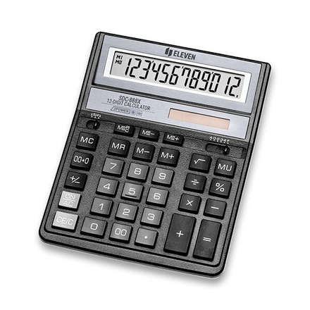 Papírenské zboží - Stolní kalkulátor Eleven SDC-888X
