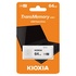 Papírenské zboží - Kioxia USB flash meghajtó, USB 3.0, 64 GB, Hayabusa U301, Hayabusa U301, fehér, LU301W064GG4
