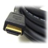 Papírenské zboží - Kábel HDMI M- HDMI M, Nagy sebesség, 1 m, aranyozott csatlakozók, fekete